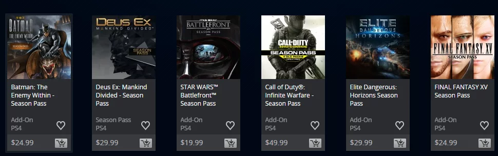 What is DLC Season Pass?