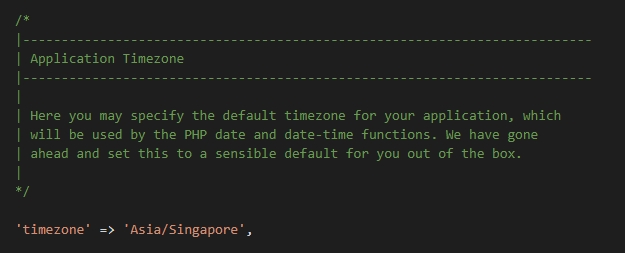 How to Change Timezone in Laravel