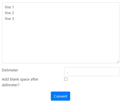 Convert Columns to a Comma Separated List