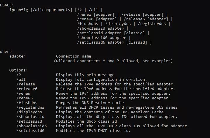 How To Release and Renew an IP Address
