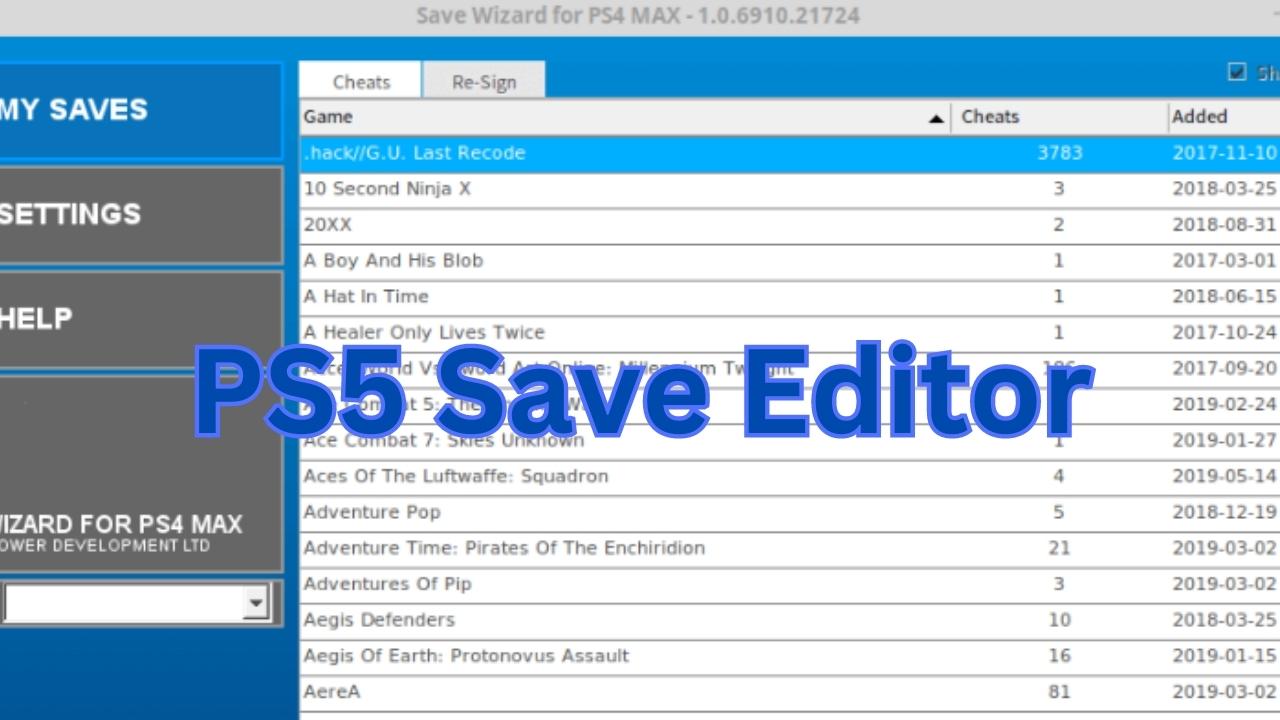 PlayStation 5 Save Editor: Is There a Working One?