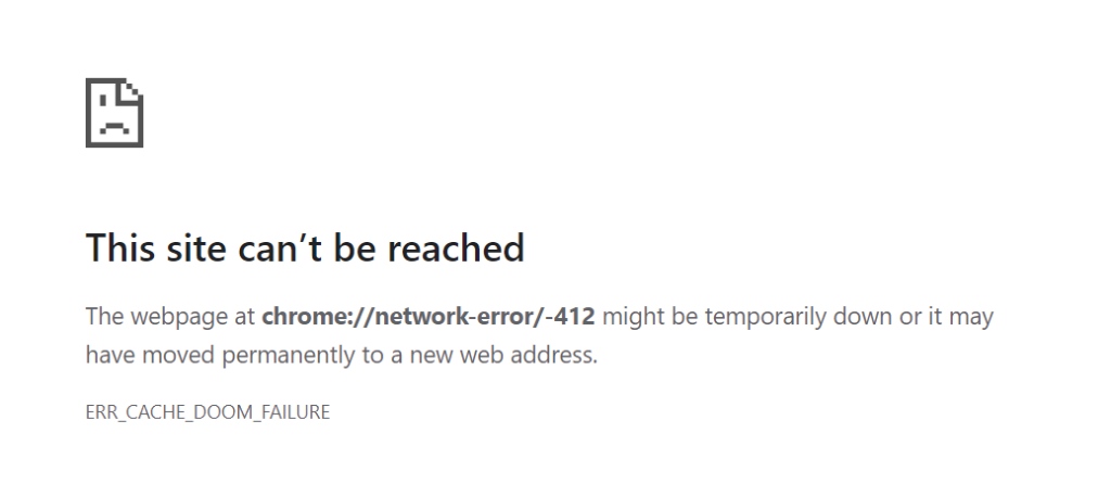 Chrome Browser Error Codes and Fixes