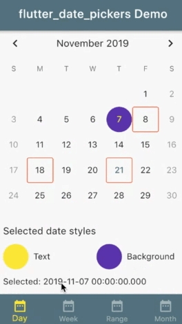 6 Best Date Picker And Calendar Libraries For Flutter Tl Dev Tech