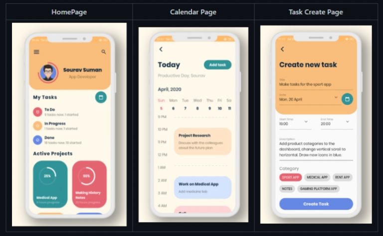 20+ Best Free Flutter App Templates & UI Kits | TL Dev Tech