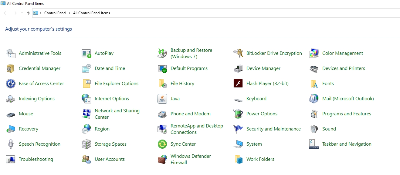 What is Windows Control Panel? TL Dev Tech