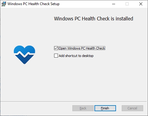 microsoft pc health check download