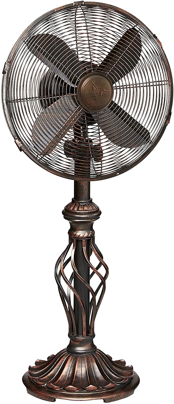 DecoBREEZE Oscillating Table Fan 3 Speed Air Circulator Fan