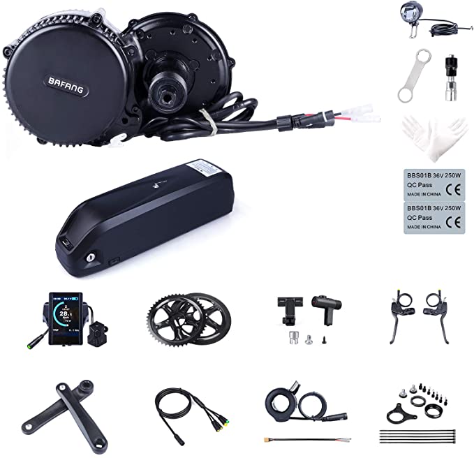 Bafang BBS02B 48V 750W Mid Drive Electric Bike Motor Ebike Conversion Kit