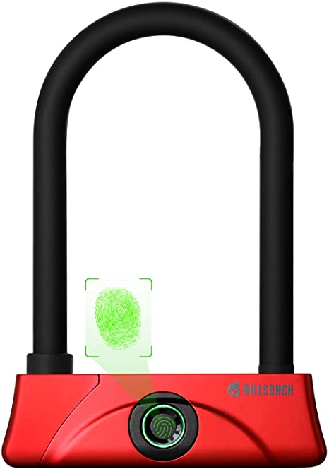 Billconch Fingerprint U Bike Lock