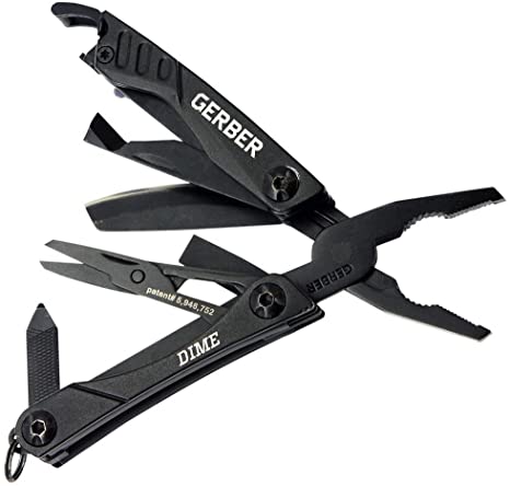 Gerber Gear 30-000469N Dime Mini Multitool Keychain