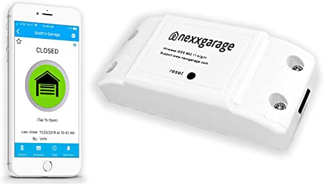NEXX Garage NXG-100 NXG Remote Compatible Door Openers - Control Using Smart Phone
