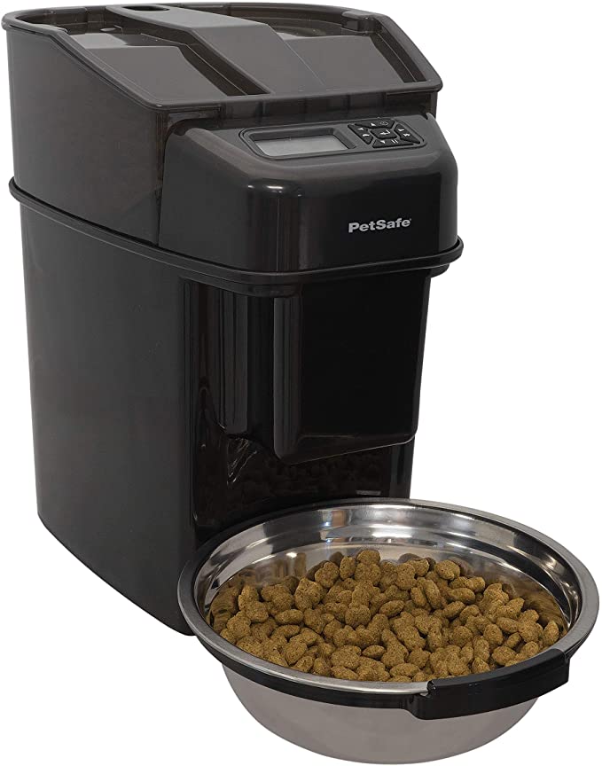 PetSafe Healthy Pet Simply Feed - Automatic Dog and Cat Feeder - Slow Feed Setting - Portion Control