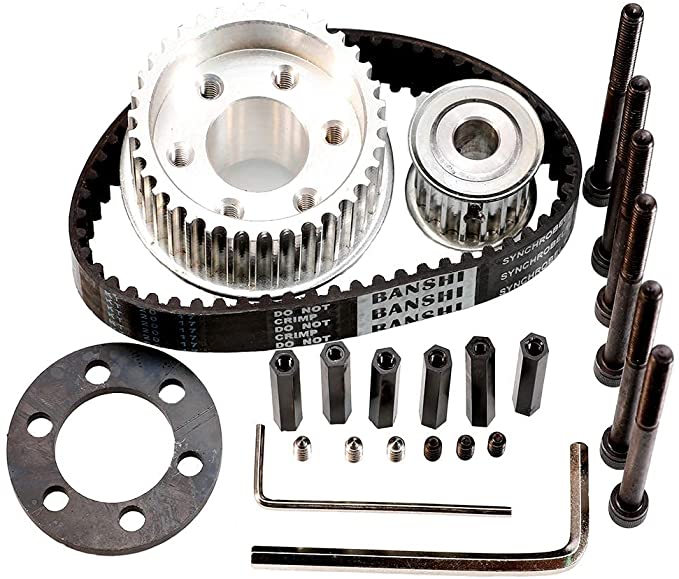 vanpro DIY Electric Skateboard 83MM 90MM 97MM PU Wheel Pulleys Kit Set