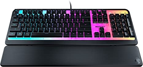 ROCCAT Magma Membrane PC Gaming Keyboard RGB LED Backlit Lighting
