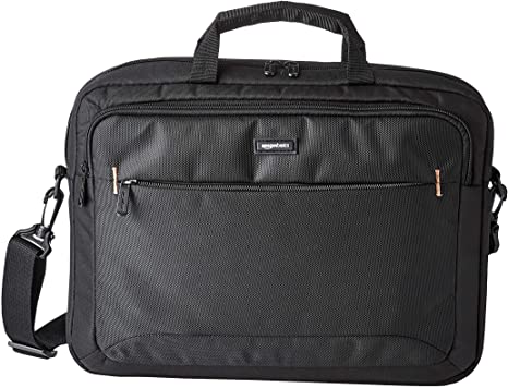 Amazon Basics 15.6-Inch Laptop Computer and Tablet Shoulder Bag Carrying Case