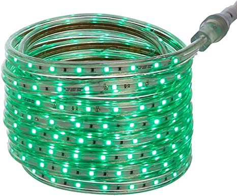 Amazon Basics 288 LED Indoor Outdoor Green Strip Light