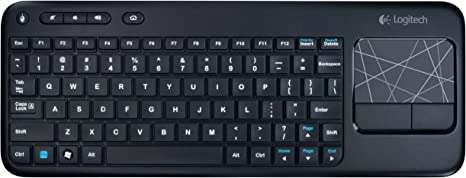 Logitech Wireless Touch Keyboard K400 with Built-In Multi-Touch Touchpad