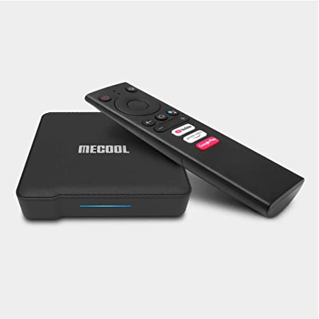 KM1 4GB 64GB Android 10.0 TV Box Google Certified 2T2R WiFi Amlogic S905X3 Smart Android tv 4K Media Player Prime Video 4K + with Wireless Keyboard i8