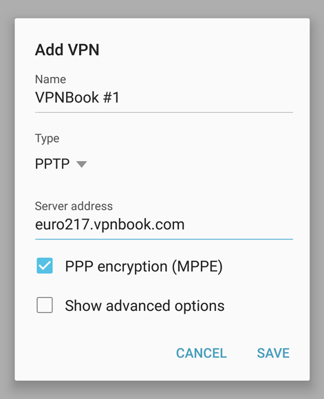 uk free vpn settings for android