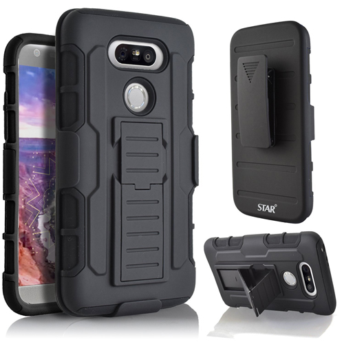 Dual Layers Hybird Kickstand Case