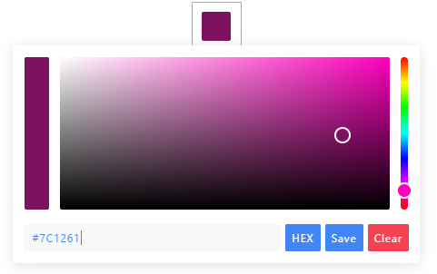 RGBA Color Picker